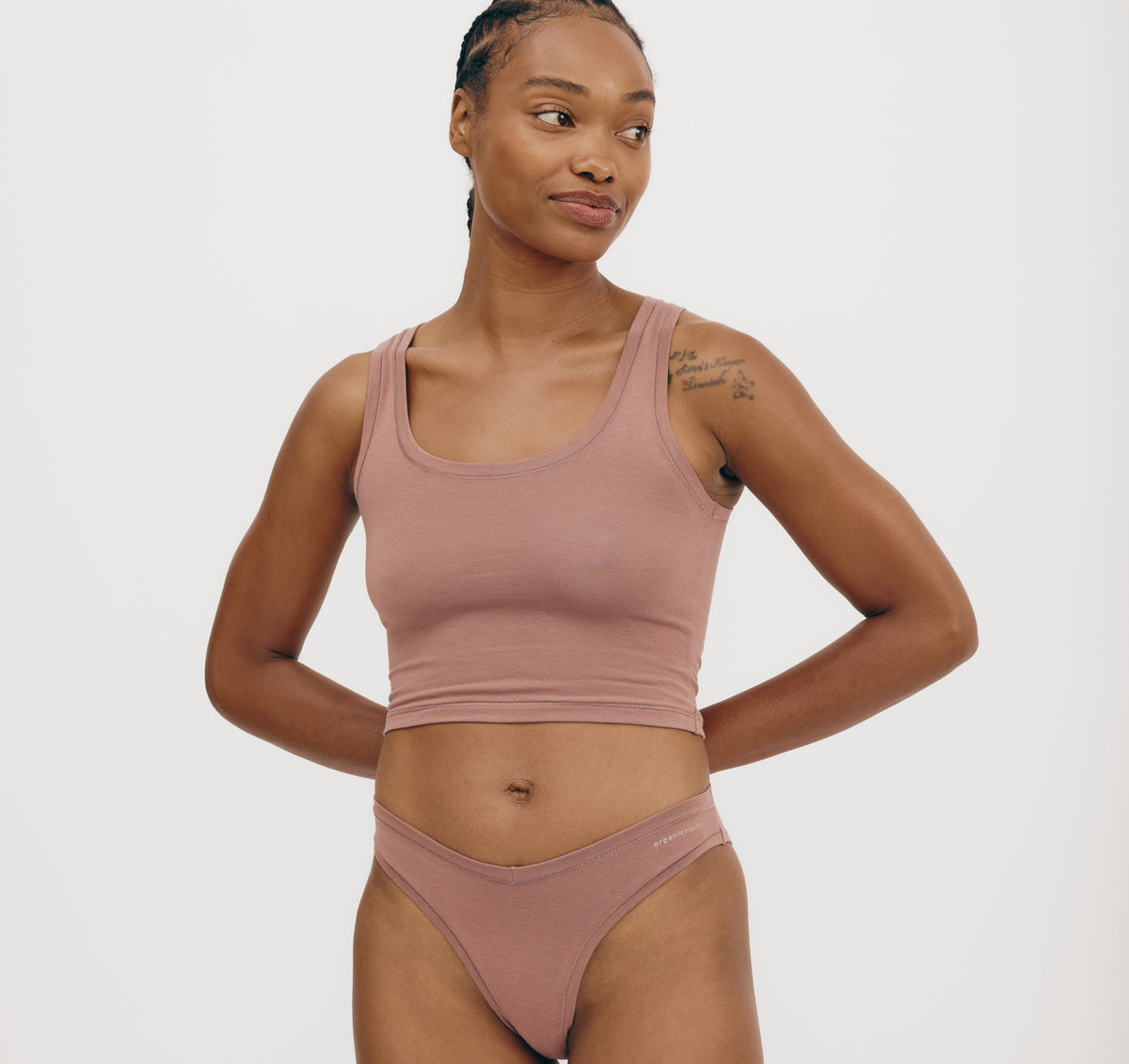 Sakura Pink Silk Bralette