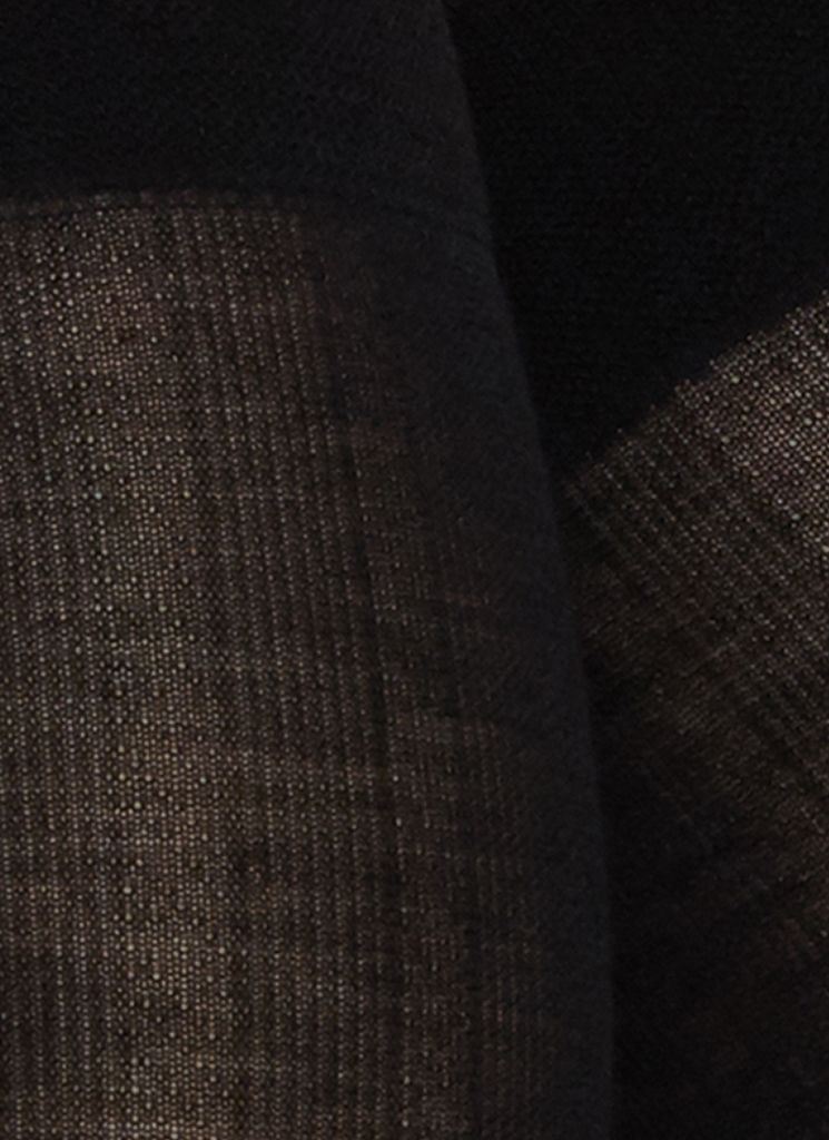 Swedish Stockings Freja Organic Wool Tights - Black – White