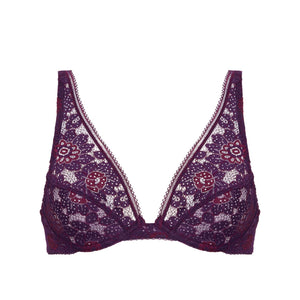 FESTIVE triangel bh met beugel  - Violett