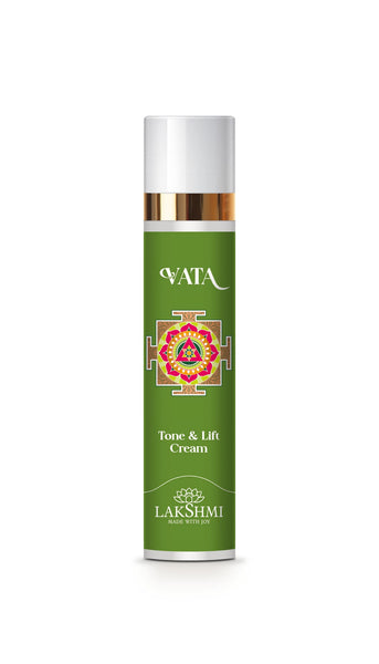 Vata Gezichtscrème Tone & Lift met Ylang Ylang voor de droge huid - 50 ml