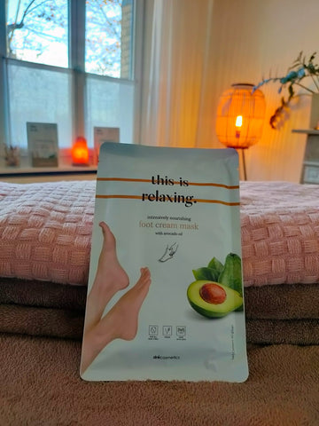 Voetverzorgingsmasker met Avocado-extract