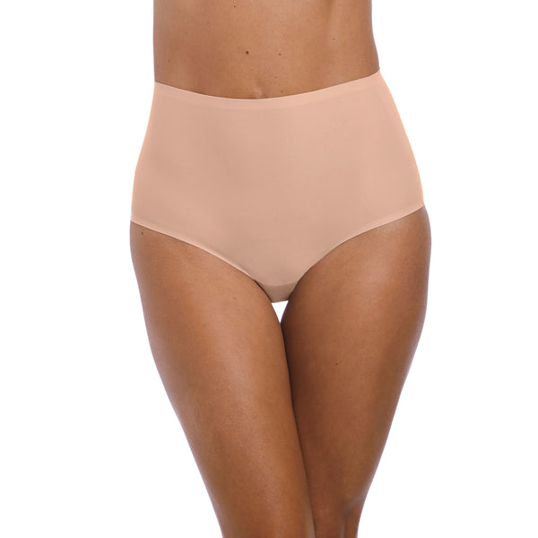 Smoothease Red Invisible Stretch Full Brief - blush