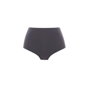 Smoothease Red Invisible Stretch Full Brief - black