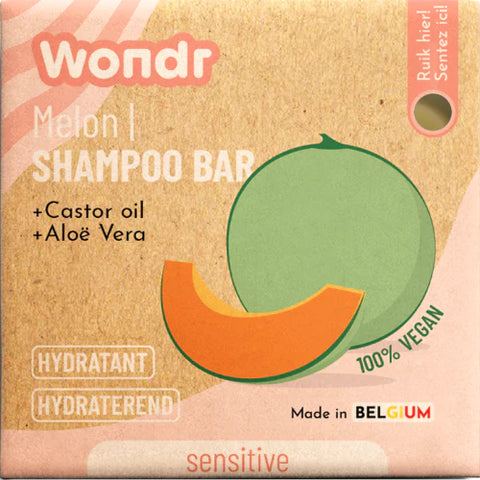 Sweet Melon | Shampoo Bar - voor een gevoelige hoofdhuid