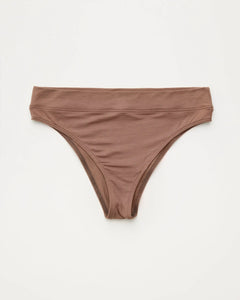 Hi Cut Panties- Acorn