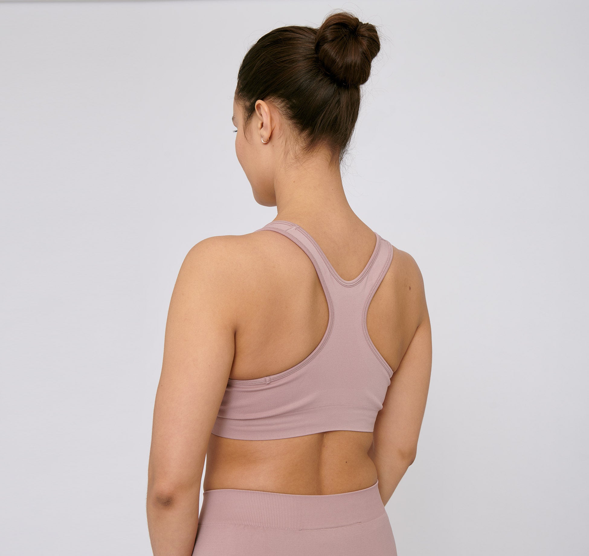 Active Workout Bra - dusty rose