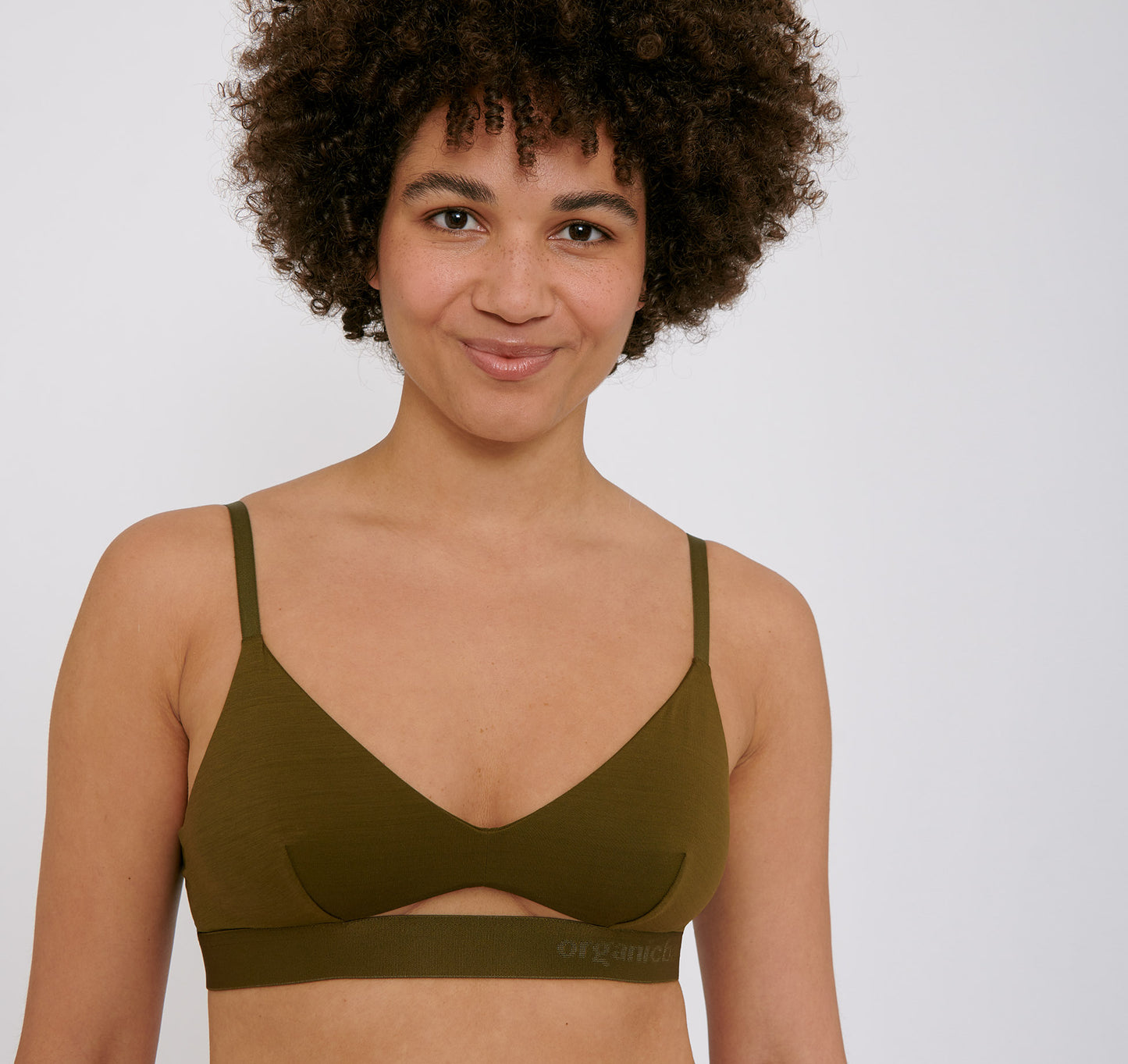 Soft Touch Bralette - Olive