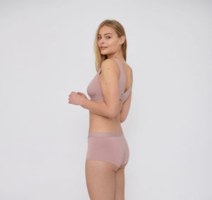 Soft Touch Shorty 2-pack - dusty rose