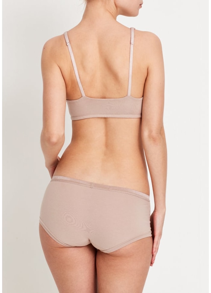 Organic Cotton Panties Brief  Core-Nude
