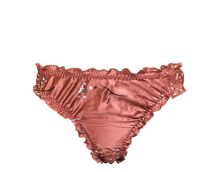 Sakura Pink Silk Panties